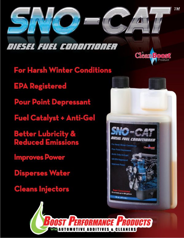 CleanBoost Sno-Cat Flyer
